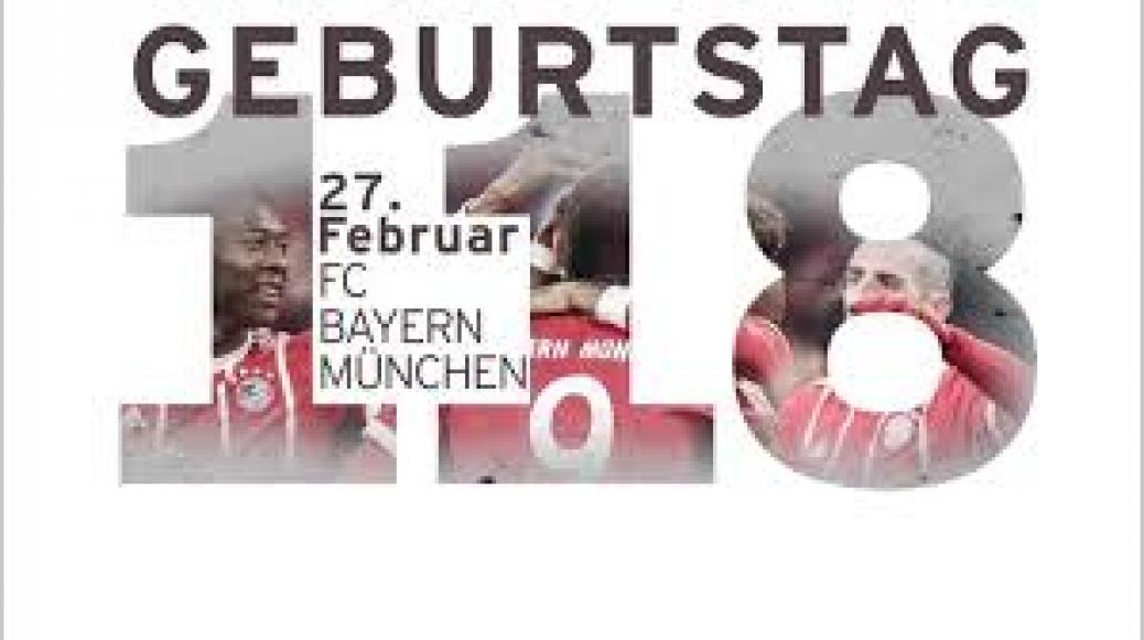 HAPPY BIRTHDAY  FC BAYERN