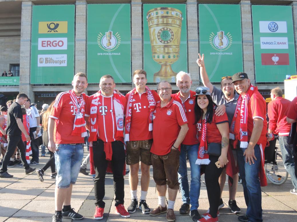 Pokalfinale in Berlin