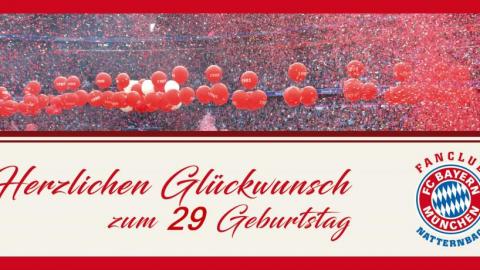 Fanclub Geburtstag