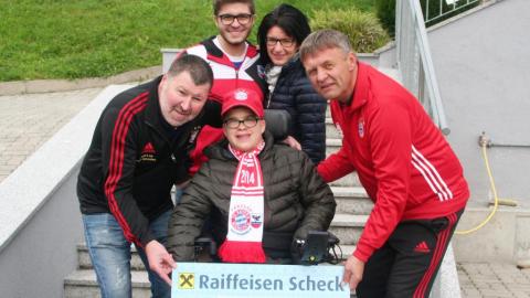 Fanclub unterstützt unser Mitglied Tobias