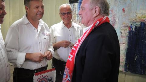 Uli Hoeness in Linz