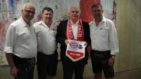 Uli Hoeness in Linz