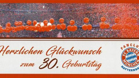 30. Geburtstag unseres  Fanclub