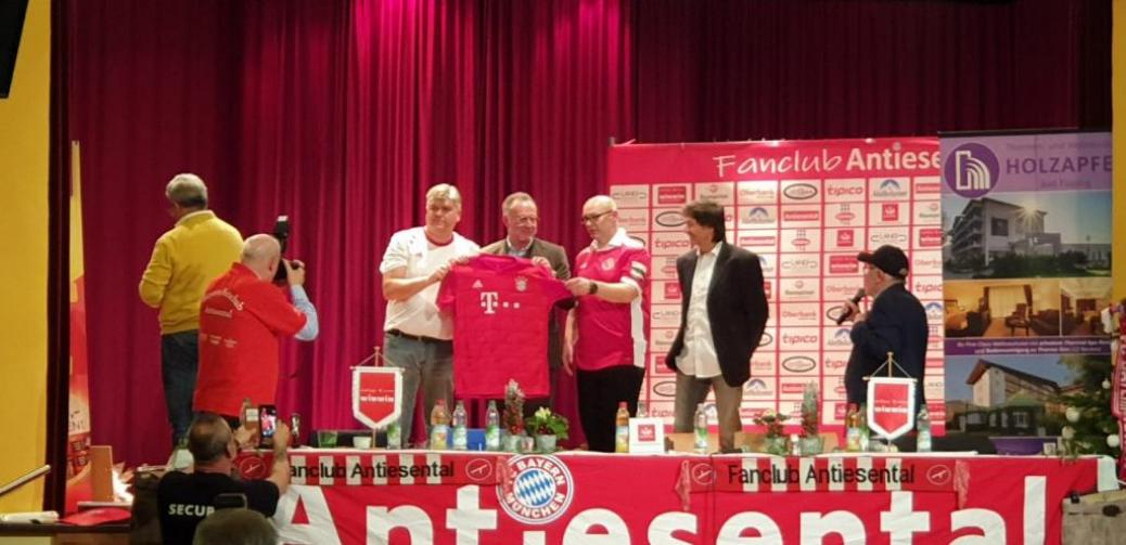 K.H. Rummenigge beim Fanclub Antiesental