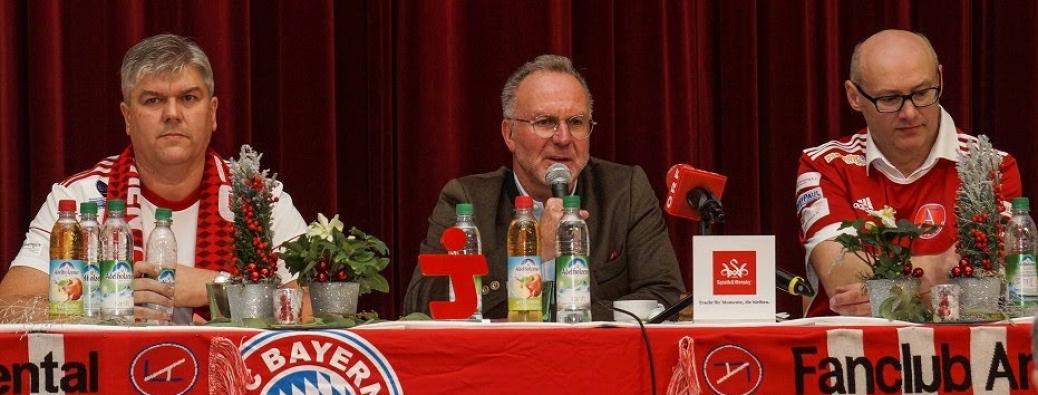 K.H. Rummenigge beim Fanclub Antiesental