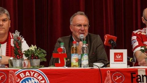 K.H. Rummenigge beim Fanclub Antiesental