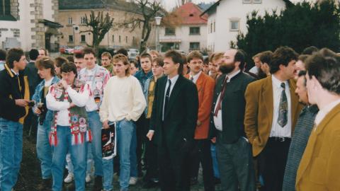 Weihnachtsfeier mit Klaus Augenthaler