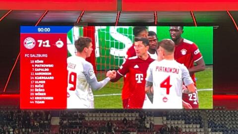 FC BAYERN  vs  FC Salzburg