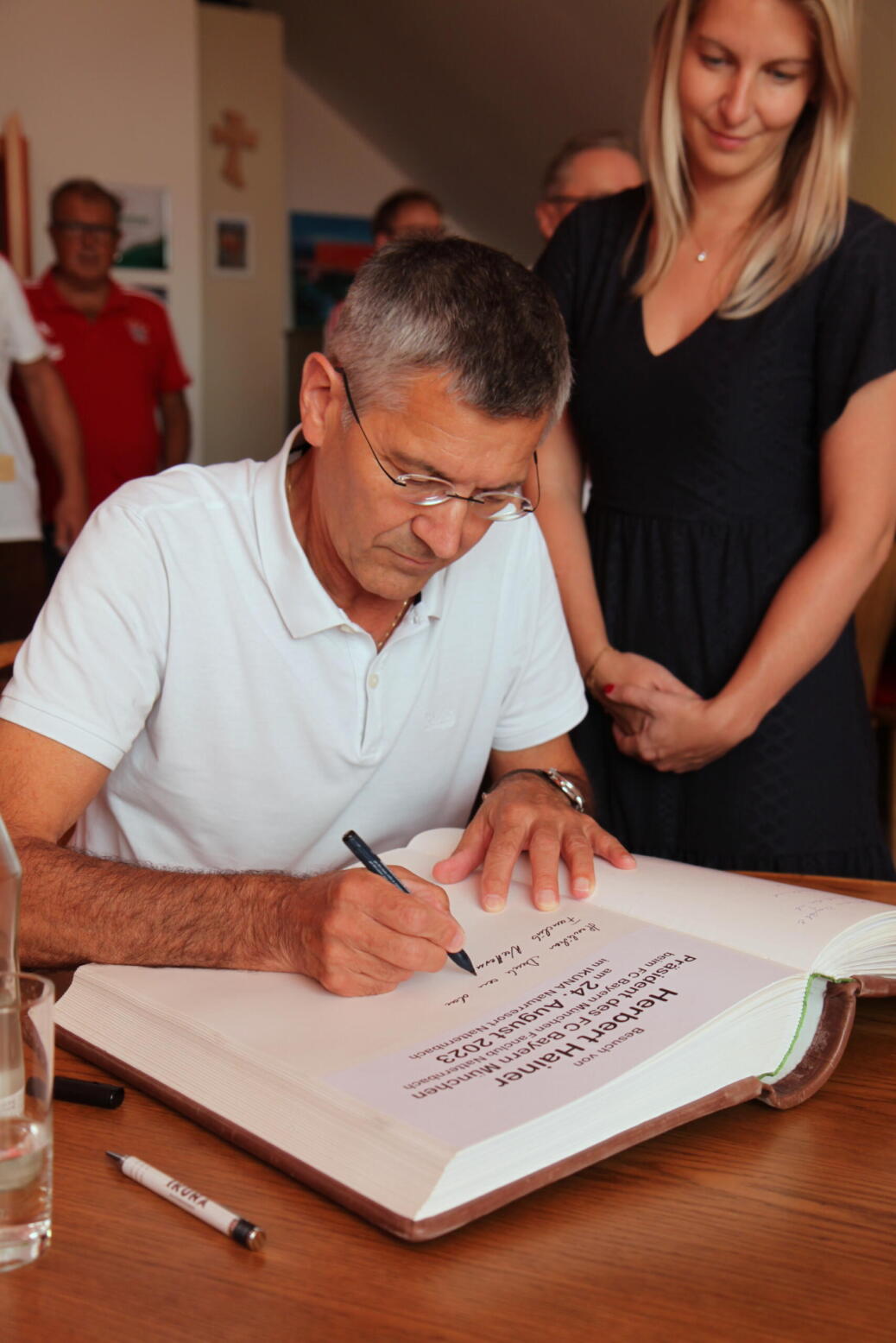 Besuch Präsident Herbert Hainer