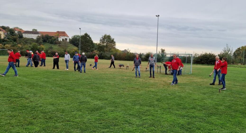 Stöbelturnier bei den Pomperlbuam