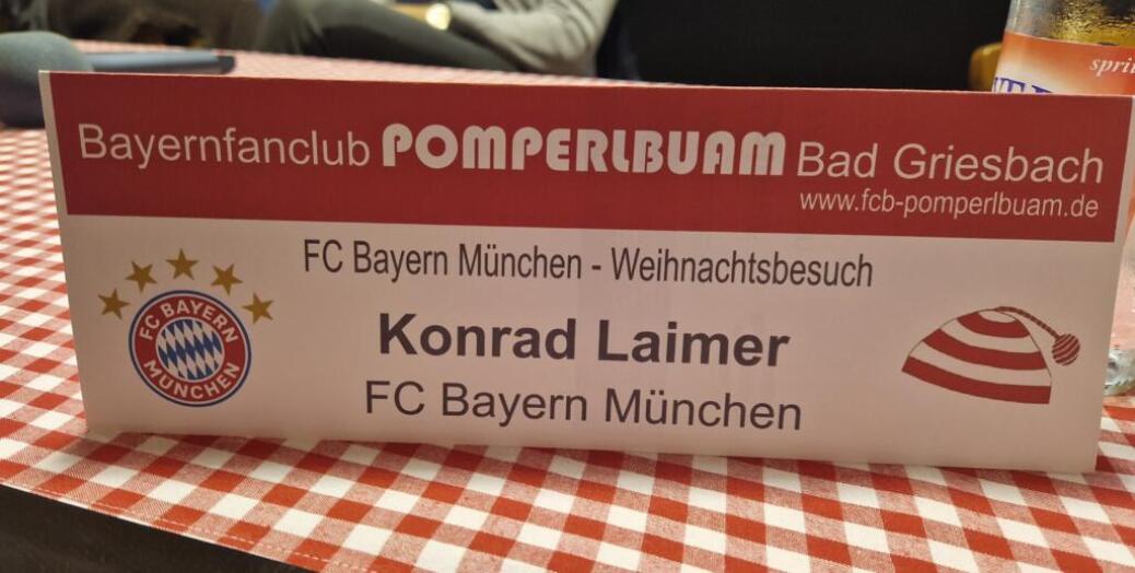 Konrad Laimer bei den Pomperlbuam