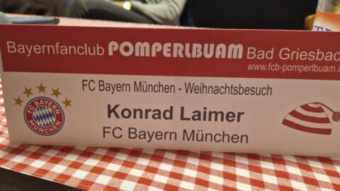 Konrad Laimer bei den Pomperlbuam