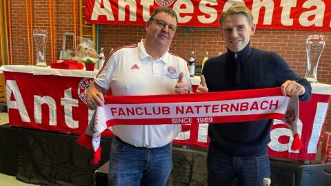 Christoph Freund beim Fanclub Antiesental