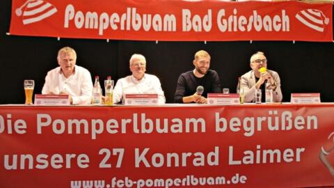 Konrad Laimer bei den Pomperlbuam