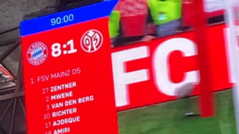 FC BAYERN  vs  1.FSV Mainz 05