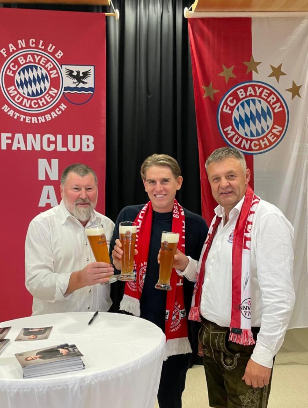 Weihnachtsfeier mit Christoph Freund